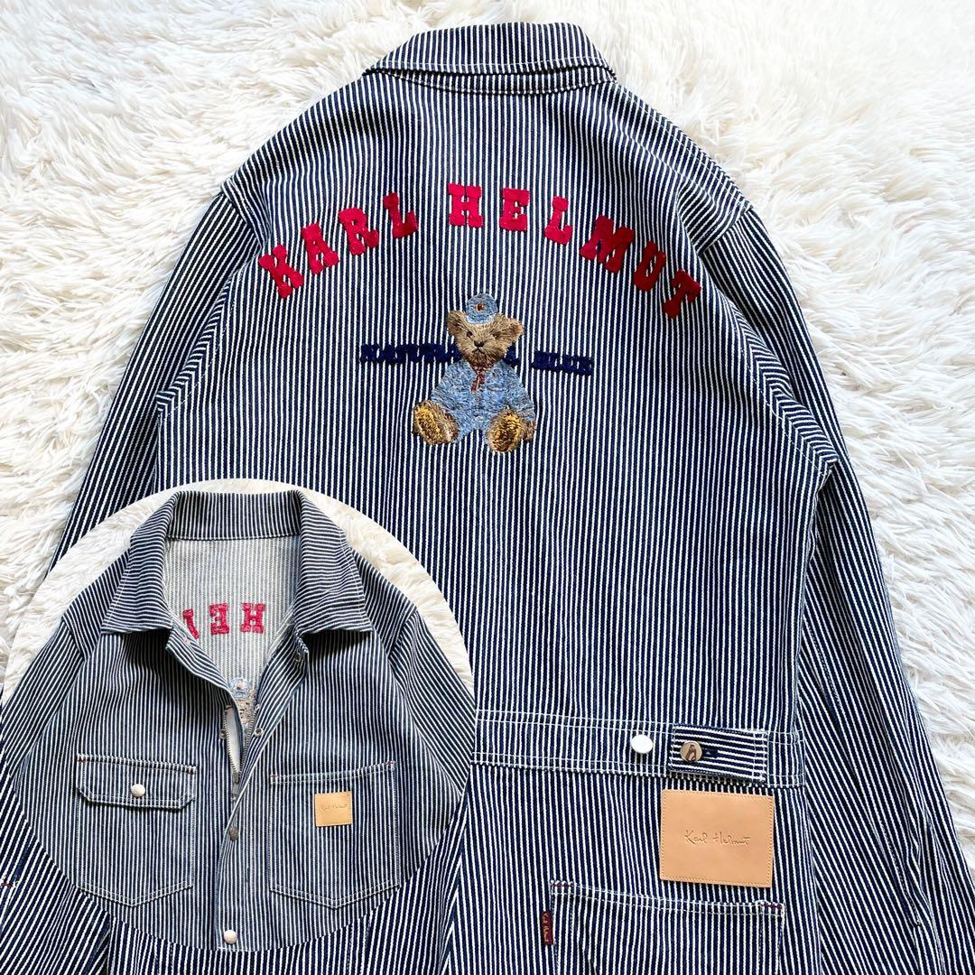 美品 PINK HOUSE Karl Helmut オールインワン くま刺繍