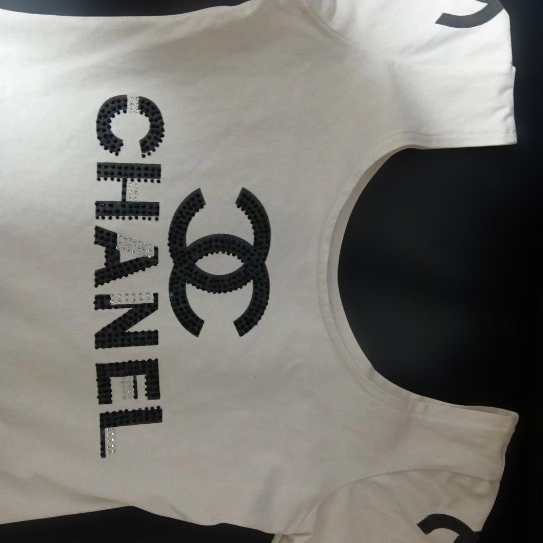 CHANEL ホワイト Tシャツ 半袖