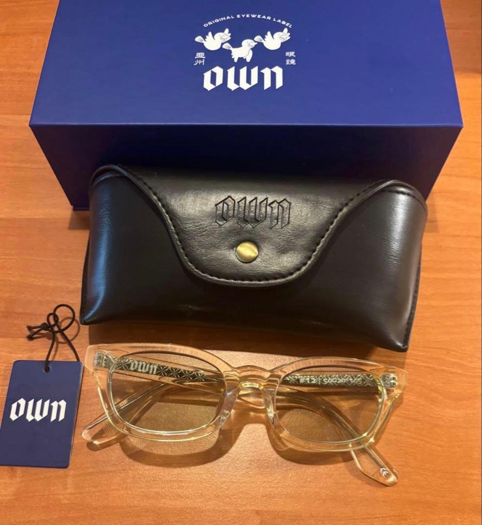 OWN オウン #12 SMOKEY GREEN サングラス