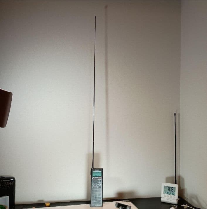 TECSUN DSPラジオ PL-368　動作品。　SSB受信対応です