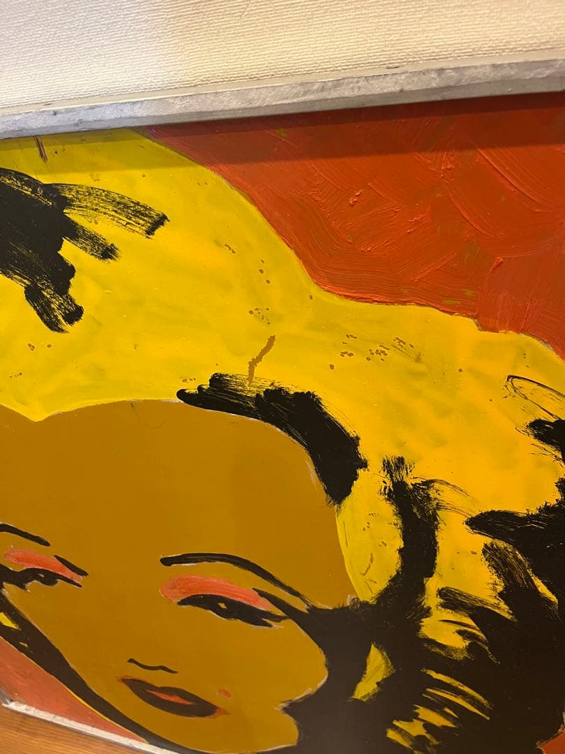 マリリンモンロー　アンディーウォーホール風絵画