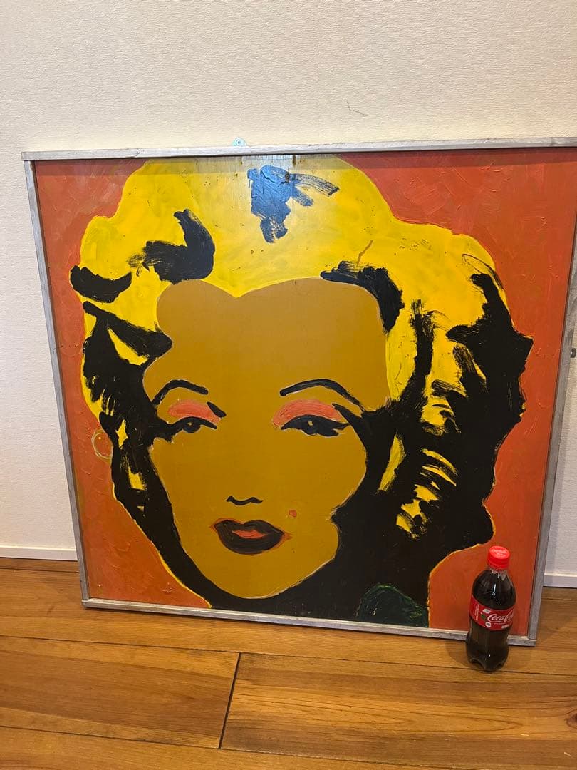 マリリンモンロー　アンディーウォーホール風絵画