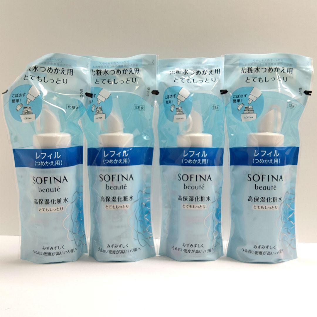 ☆新品未開封☆ソフィーナボーテ 高保湿化粧水 とてもしっとり レフィル4本