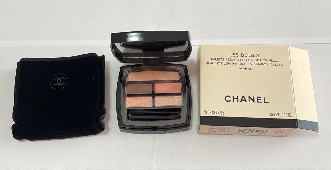 CHANEL シャネル　レ　ベージュ　パレット　ルガール　ウォーム　アイシャドウ
