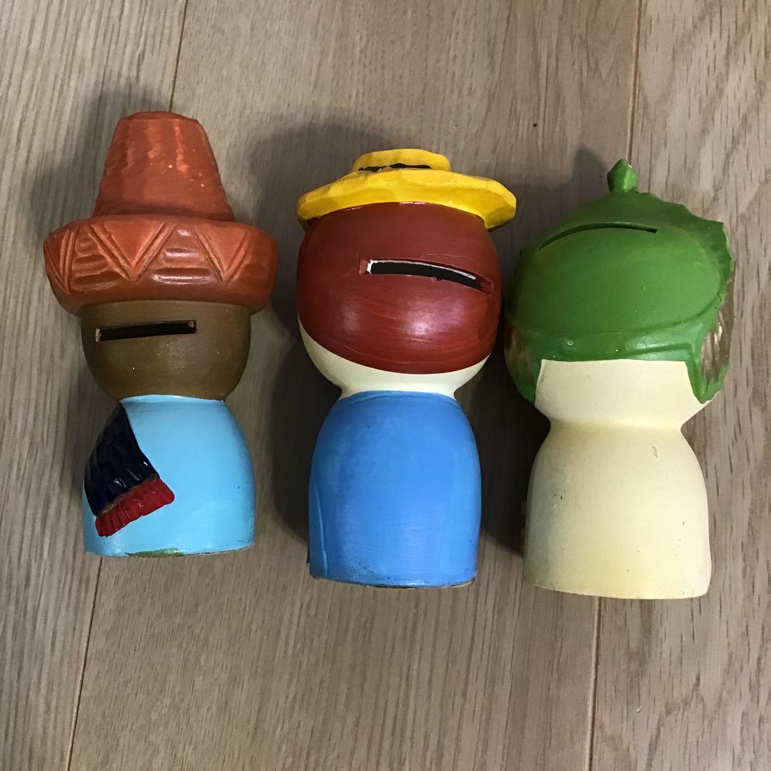 昭和レトロ　1970年 大阪万国博覧会　参加国　陶器　貯金箱　９個　コレクション