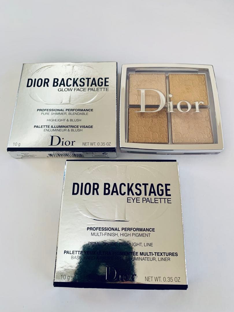 DIOR BACKSTAGE アイパレット003 グロウパレット002 003