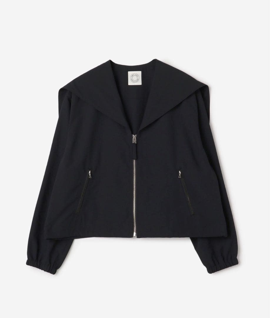 美品！オーシバル　セーラーカラージップジャケット　1 ネイビー