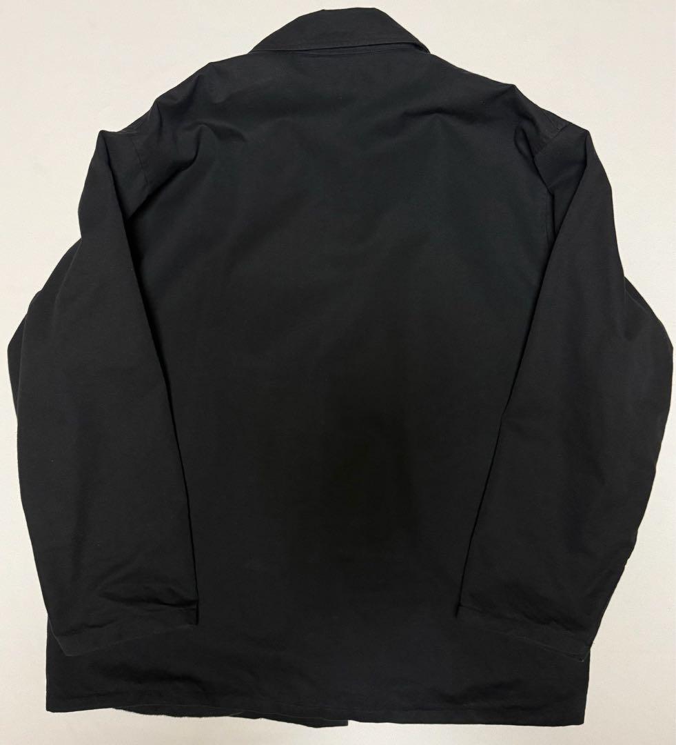 comoli 25ss ポストワーク ツイルジャケット 1 黒
