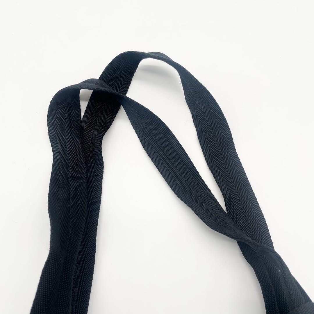 PRADA トートバッグ　ナイロン　肩掛け　ショルダー　ブラック　南京錠付き