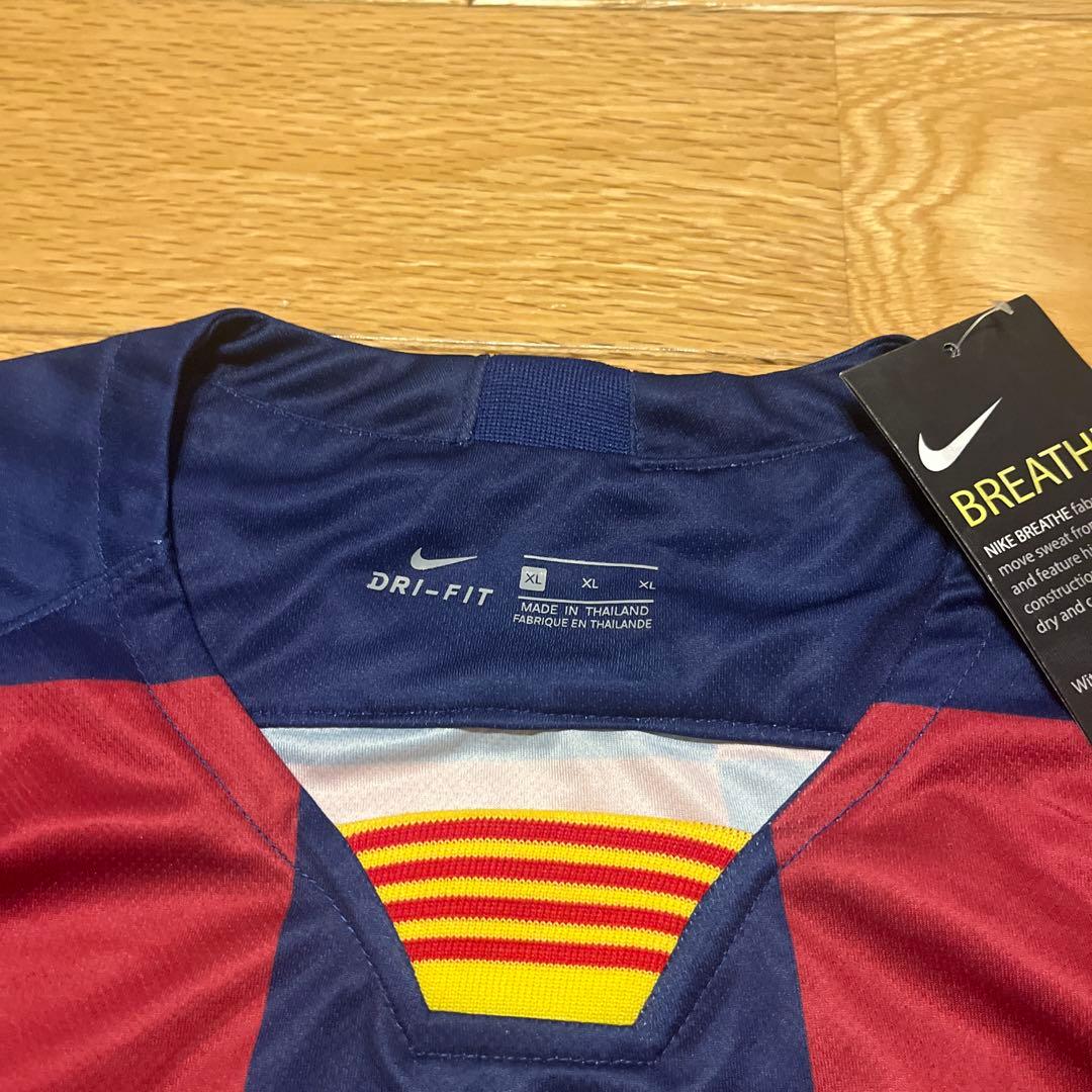 新品 未使用 ゲームシャツ MESSI メッシ ユニホーム バルセロナ