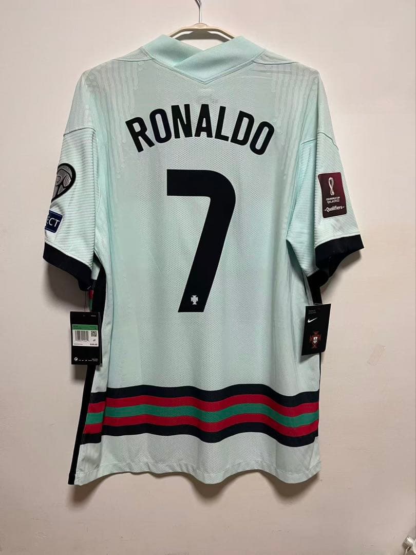 新品タグ付/正規品/選手用仕樣 ポルトガル代表 20-21ロナウド ユニフォーム