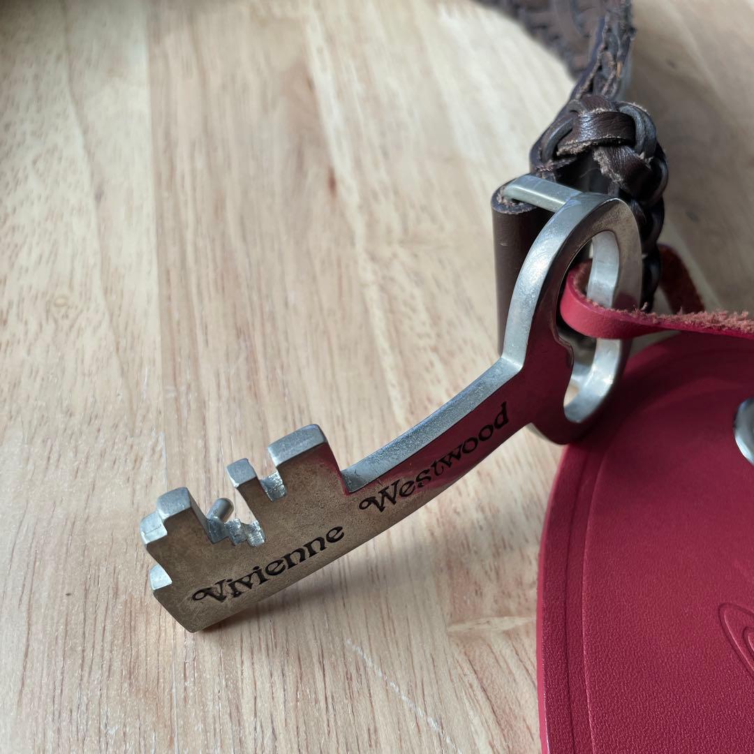 ヴィヴィアンウエストウッド　レザーハート付ベルト