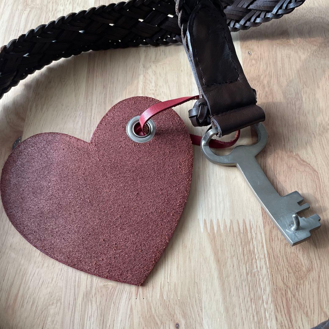 ヴィヴィアンウエストウッド　レザーハート付ベルト