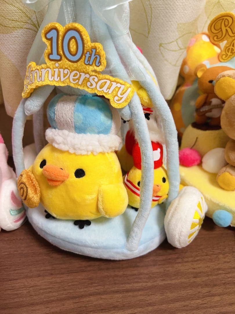 リラックマ　10周年記念品　山車ぬいぐるみセット