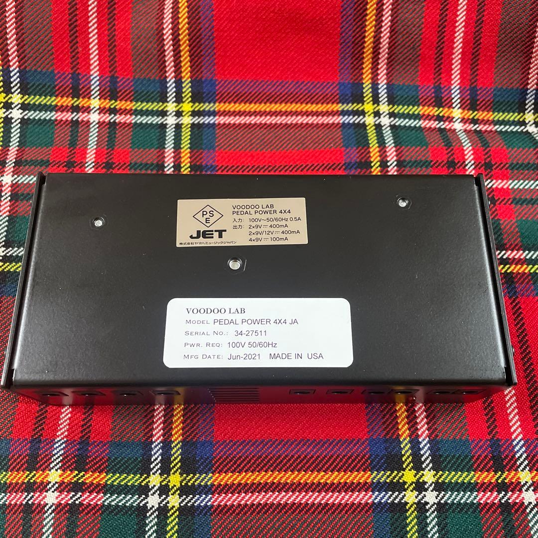 Voodoo Lab Pedal Power 4x4 パワーサプライ