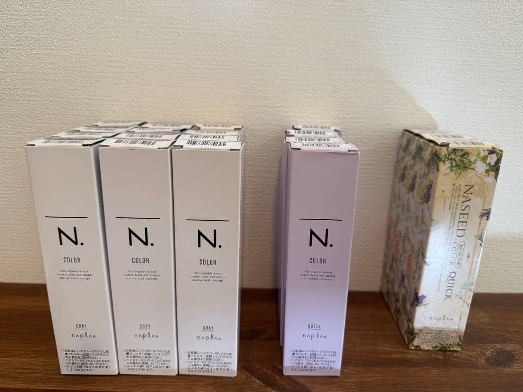 ナプラ　ナシードカラー　Nドットカラー　クイックカラー