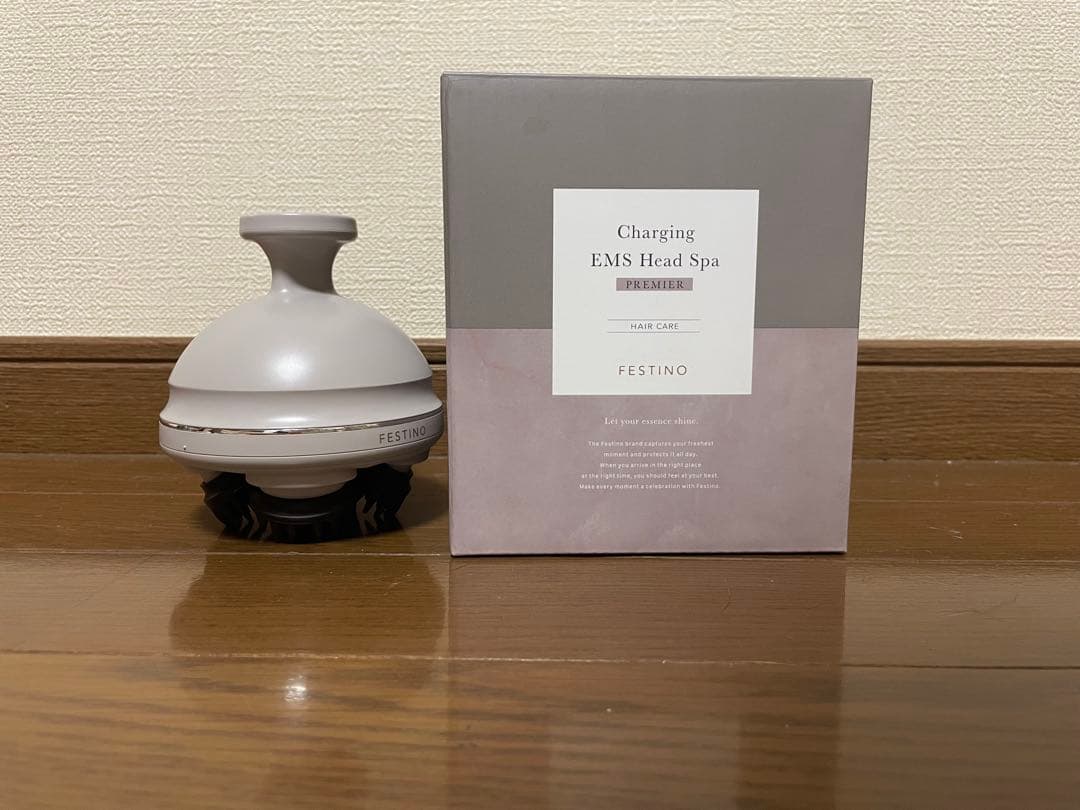 FESTINO EMS HEAD SPA PREMIER グレー