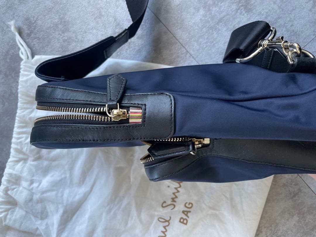 Paul Smith ネイビー ショルダーバッグ