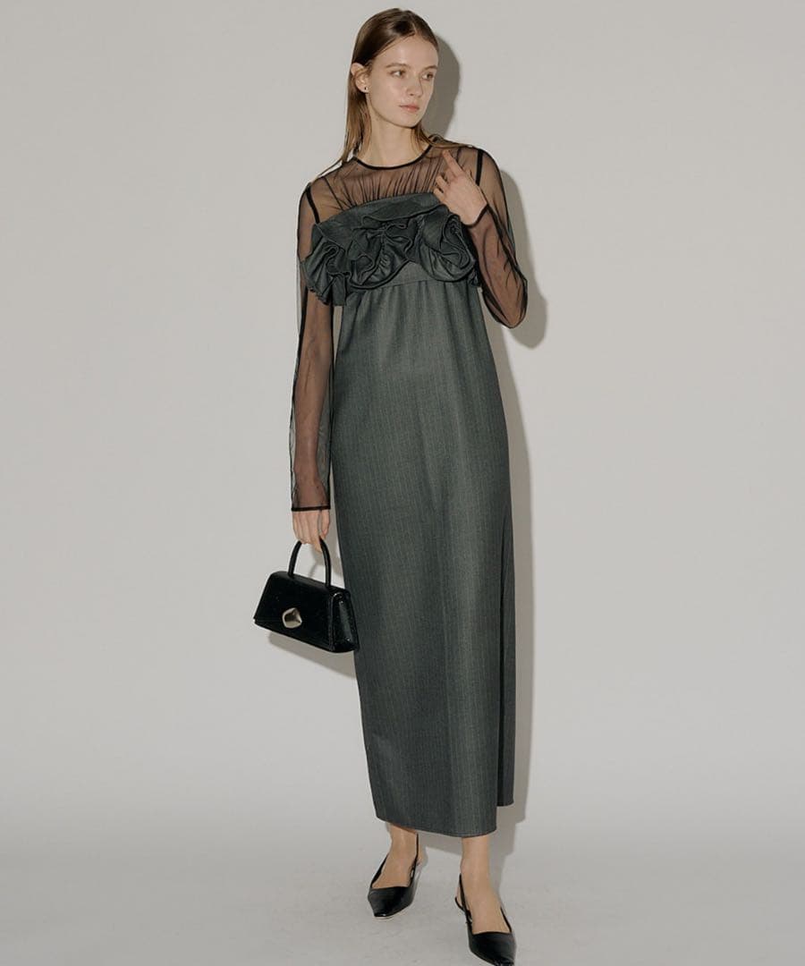 スーツ・フォーマル・ドレス RyoLE'RURE Wavy frill bustier