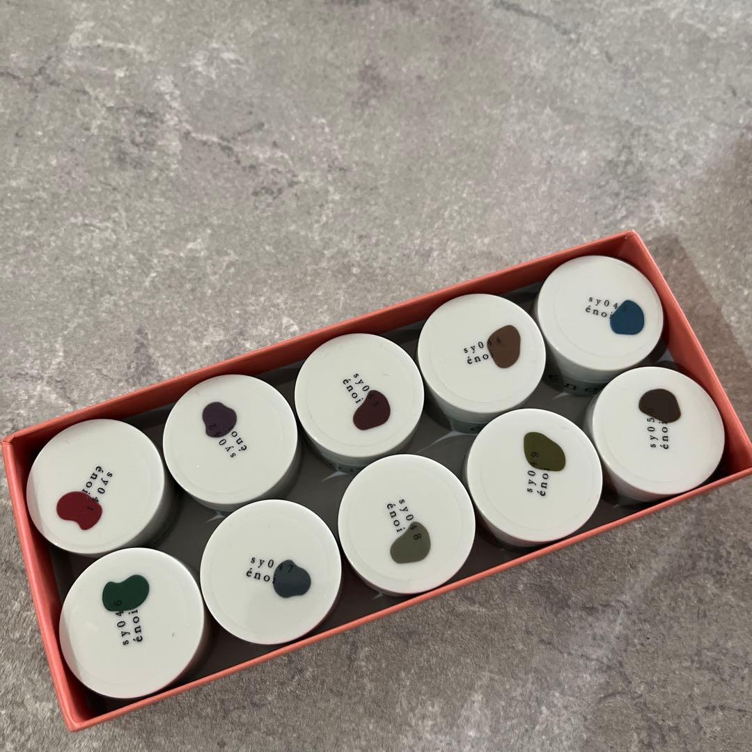 enoi AW syrup 10 colors set エノイ シロップジェル