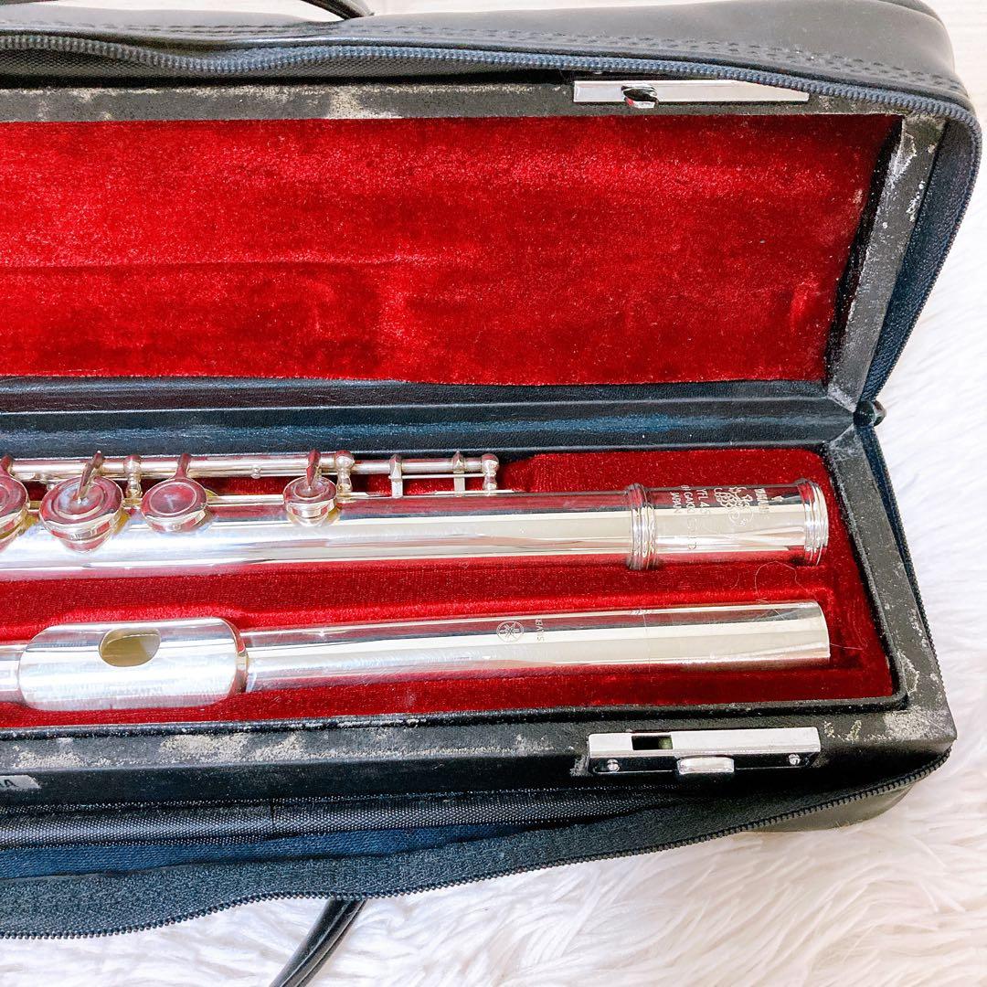 ヤマハ　シルバー　YFL451 フルート　管楽器　銀製モデル　SILVER