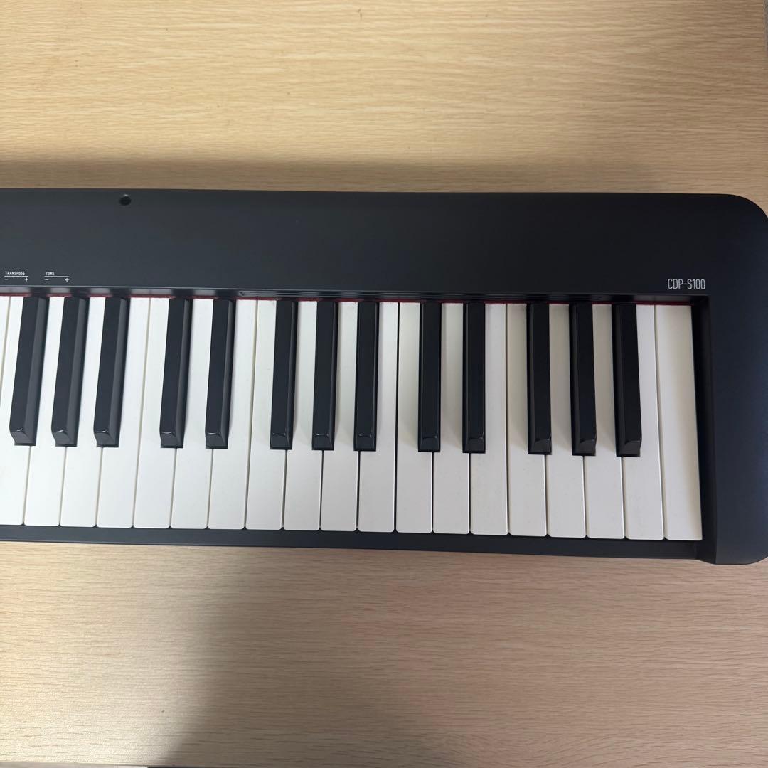 美品　カシオ ピアノ 2023年製 CDP-S100BK