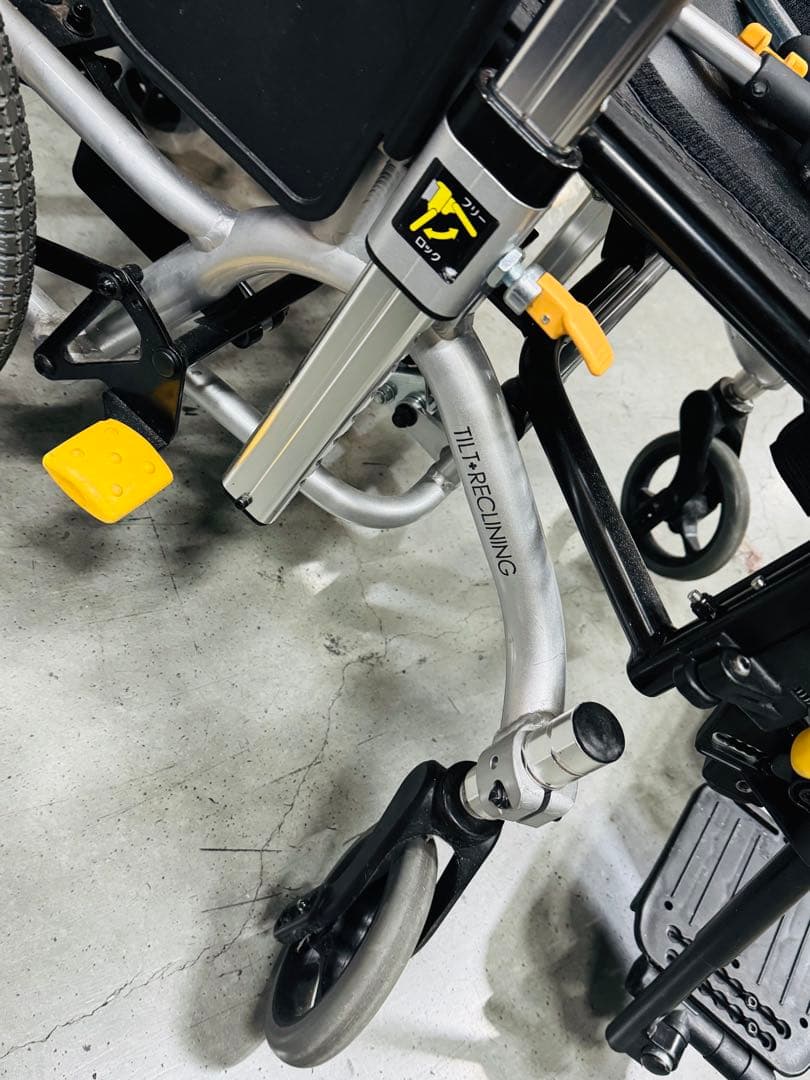 松永製作所 介助式 車椅子 車いす 車イス ノーパンクタイヤ