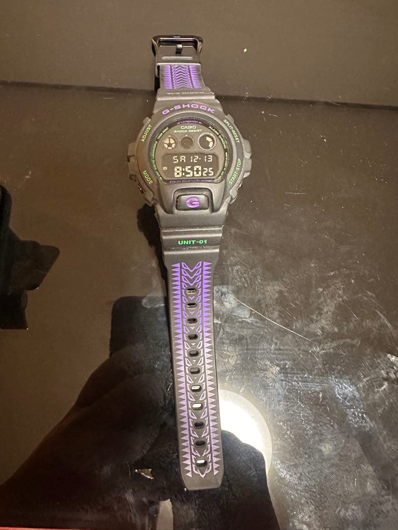 美品G-SHOCK エヴァンゲリオン初号機モデル DW-6900FS 箱なし