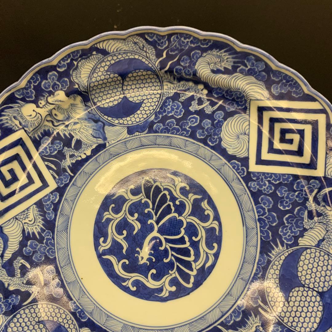 【厄除招福】　伝説の霊獣・神獣　鳳凰と龍・巴紋と稲妻紋　50cm