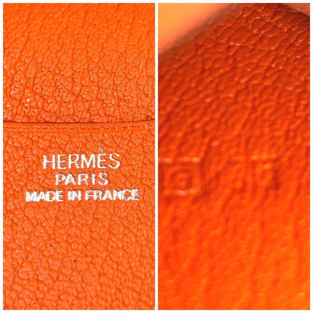 エルメス　アジェンダPM 手帳カバー　美品　名刺入　銀製ペン付き　◽︎G刻印