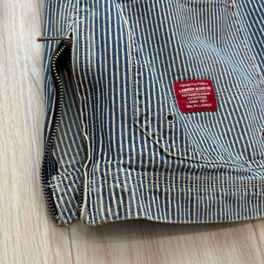 【希少】RALPH LAUREN ファイヤーマンコート ヒッコリー L