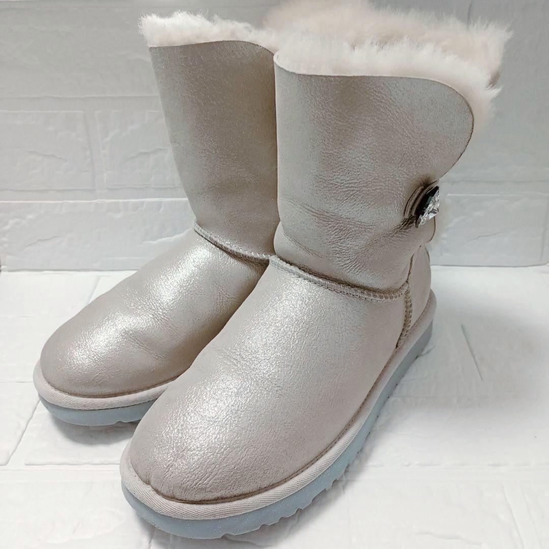 ❣️美品❣️ UGG 限定品 アグ スワロフスキー ムートンブーツ 24cm