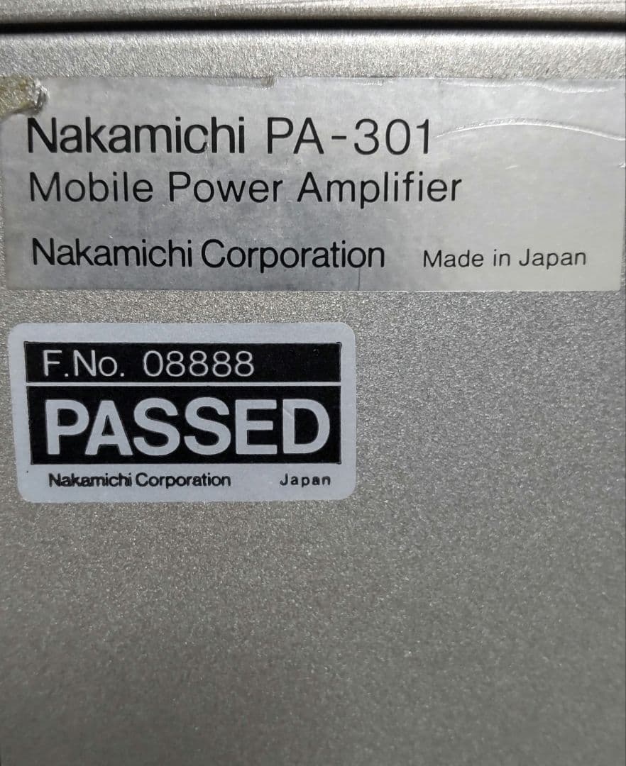ナカミチ PA-301 モノラル アンプ