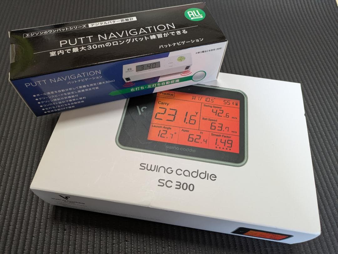 ２セット SC300 弾道測定 パッティング測定 ボイスキャディ