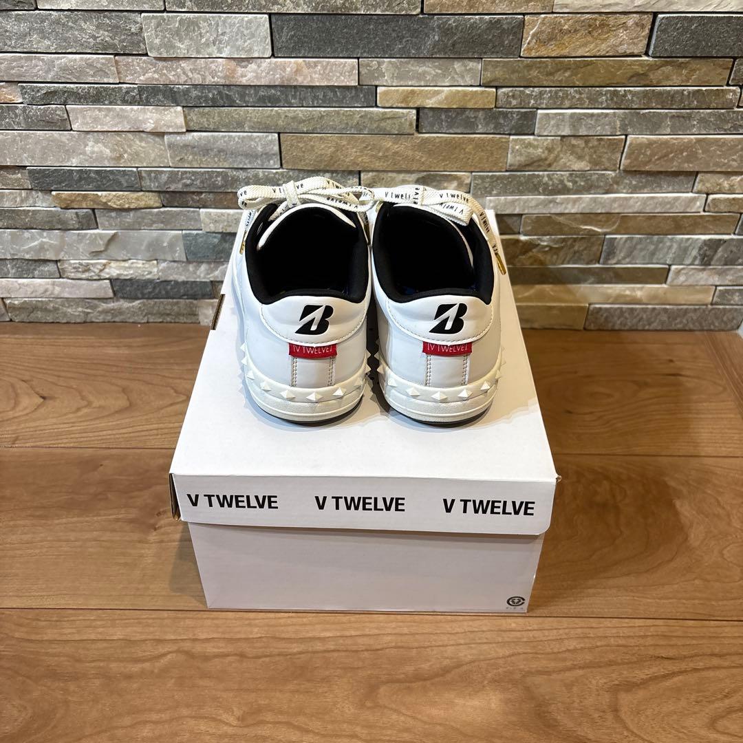 V12 × BRIDGESTONE ゴルフシューズ 23.5