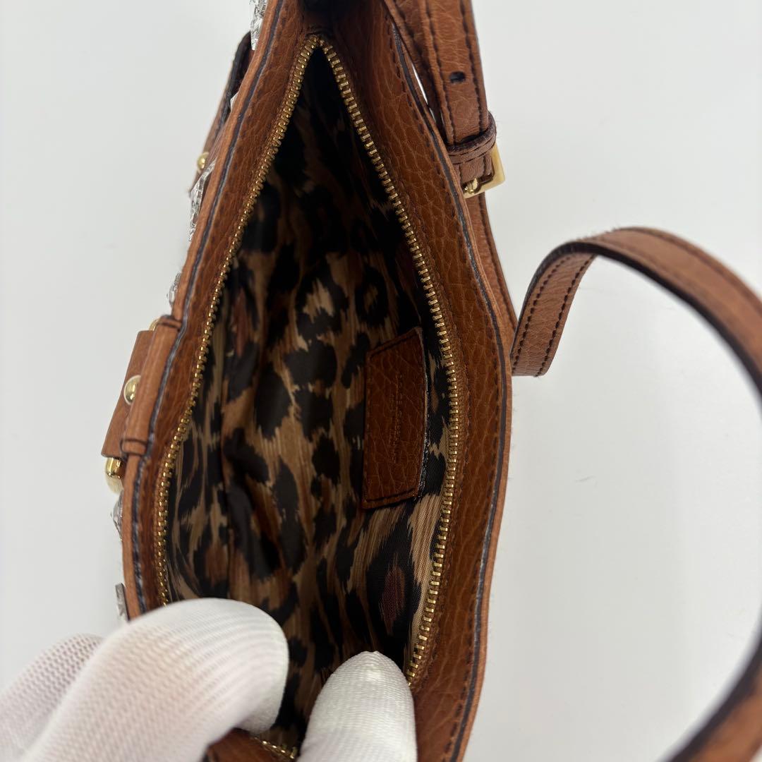 美品　ドルチェ＆ガッバーナ ハンドバッグ レザー スタッズ D&G 919