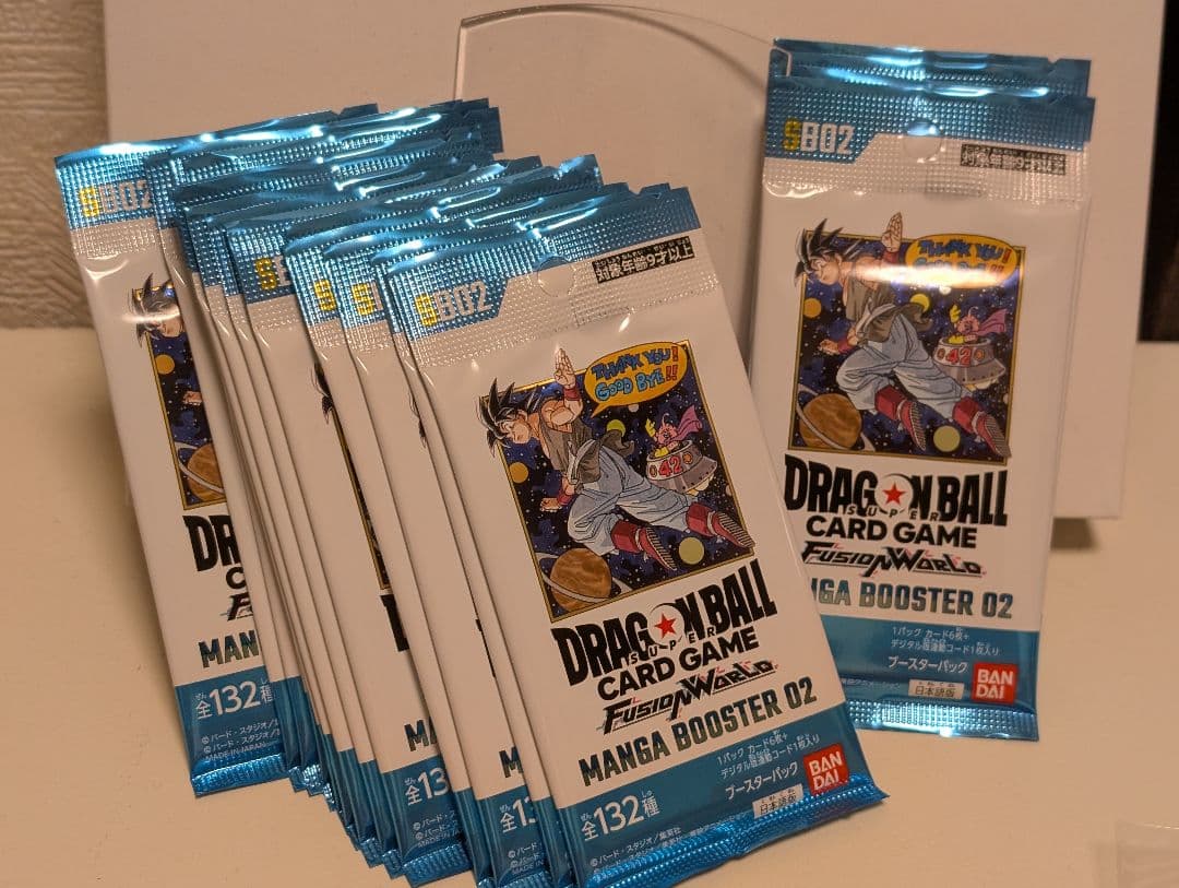 ドラゴンボールカードゲーム マンガブースター02 1BOXと17パック