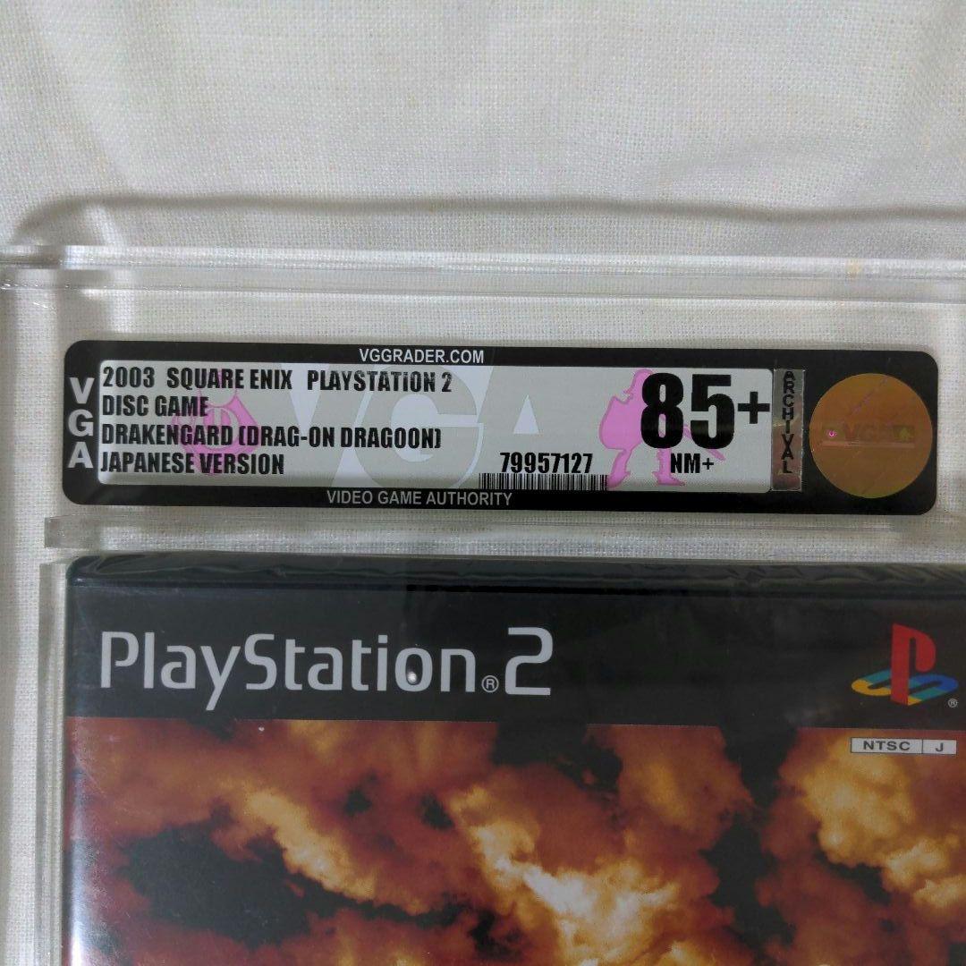 VGA鑑定 85+ PS2 ラッグオンドラグーン DRAG-ON DRAGOON