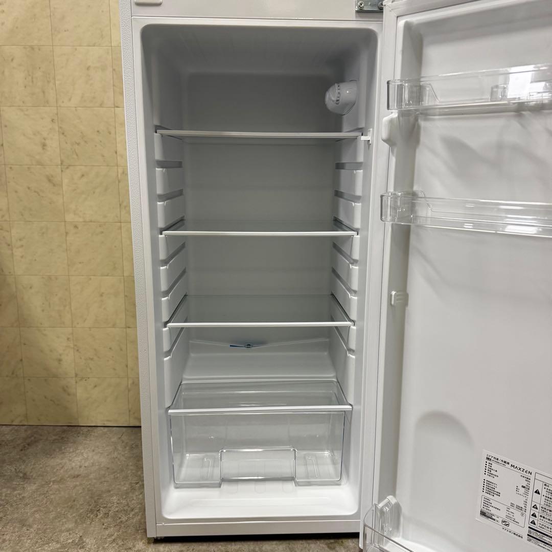 【配送・設置無料‼️】マックスゼン 168L 2ドア 冷蔵庫 2025年製