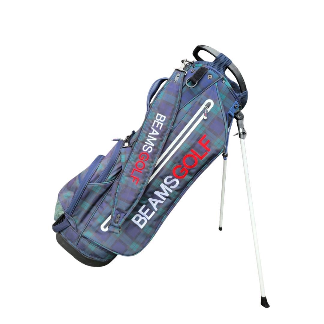 BEAMS GOLF ブラックウォッチ スタンド キャディバッグ