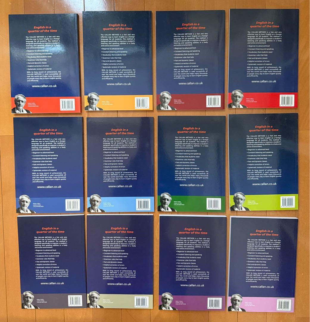 【全巻セット】 Callan Method カランメソッド 1巻〜12巻