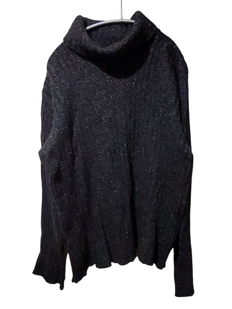 agnes b homme ウール シルク タートルネック 肉厚