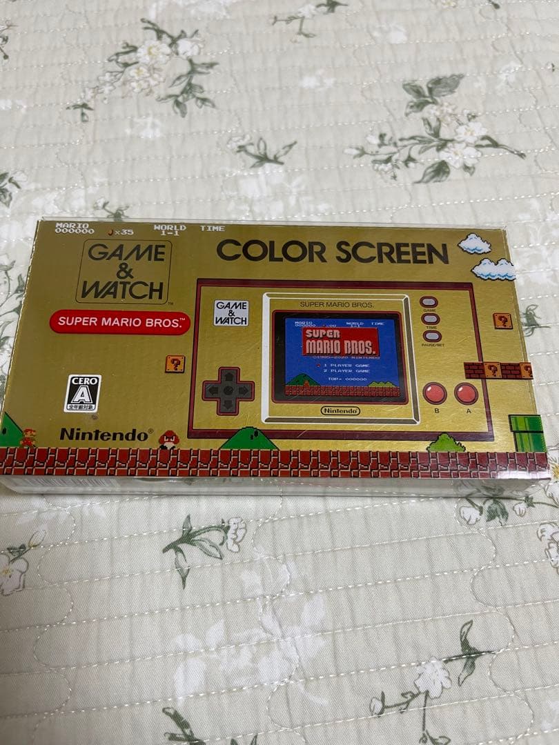 【極美品】 ゲーム&ウォッチ スーパーマリオBROS