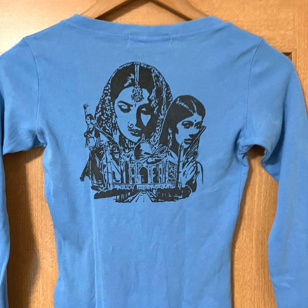 【素敵なデザイン❗️】90's HYSTERIC GLAMOUR インド柄 チビT