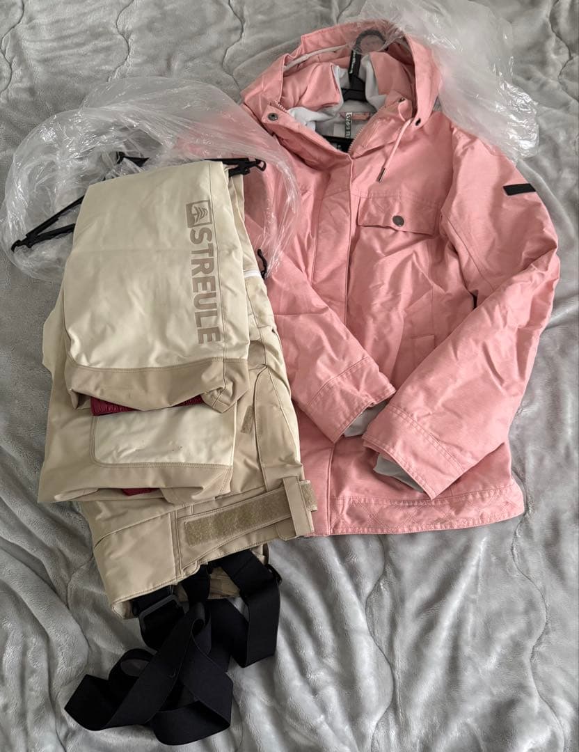 ヨーゼフ様⑅⃛ROXY＆STREULE スキー スノボウェア 上下セット L-LL