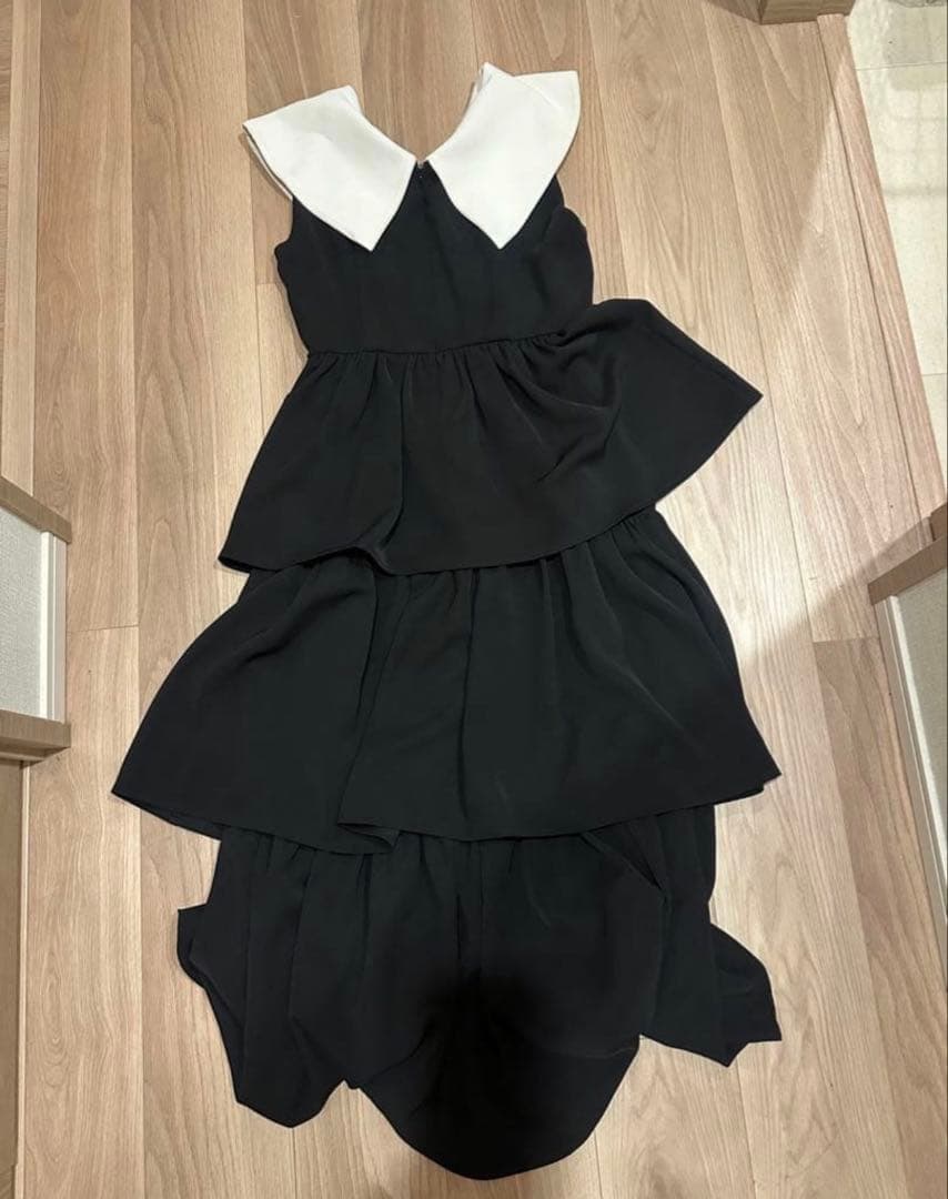 andor onlie MARGA 2WAYビコロールティアードドレス