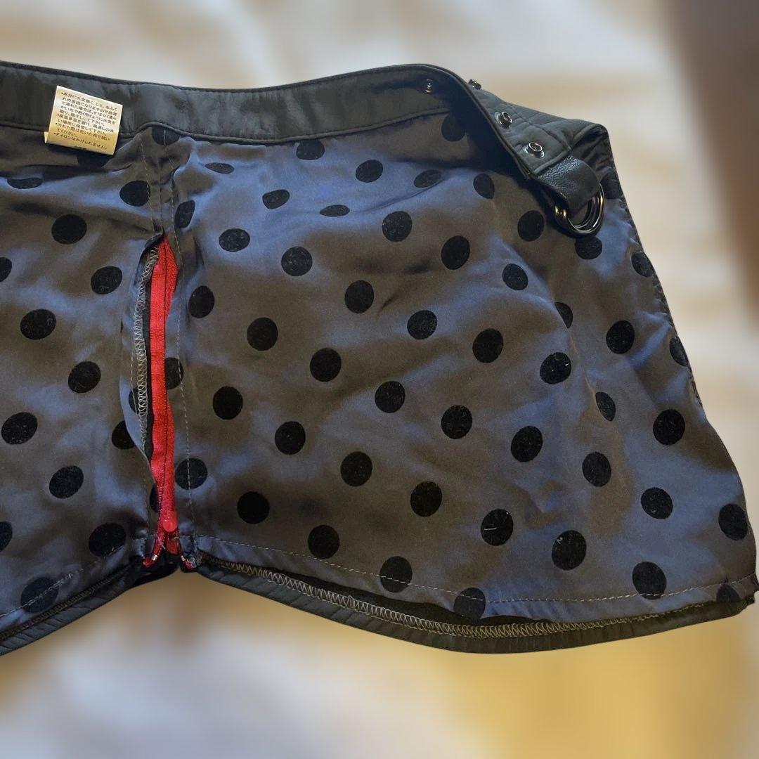 ヴィヴィアンタム羊革 ラップスカートウエストポーチ