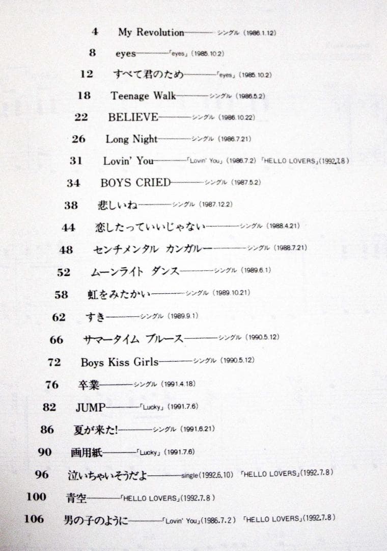 弾ける渡辺美里 ピアノ・ソロアルバム 1992年 良品 絶版希少♪