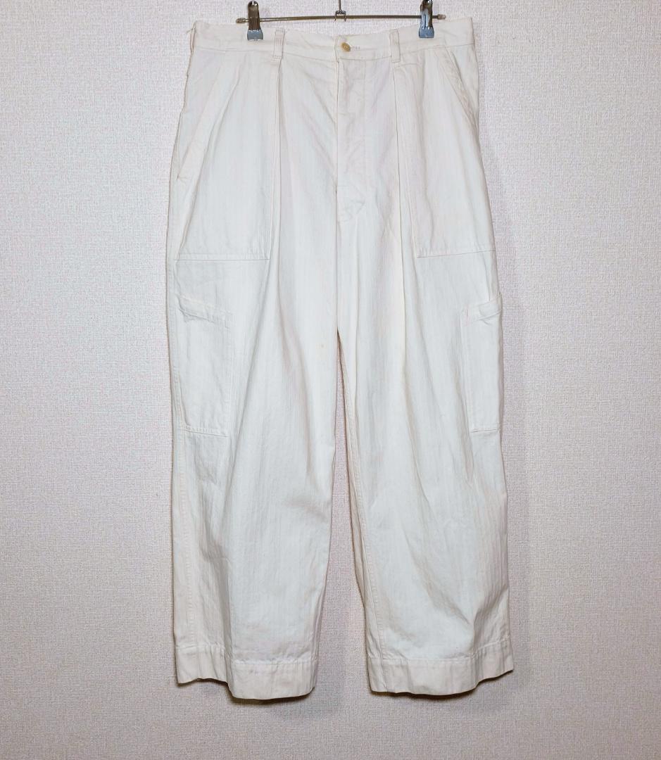 a.presse USAF Hemmed Bottoms エクリュ サイズ3