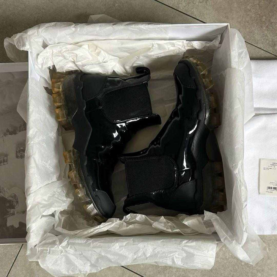 MONCLER モンクレール　サイドゴア　レインブーツ　サイズ36